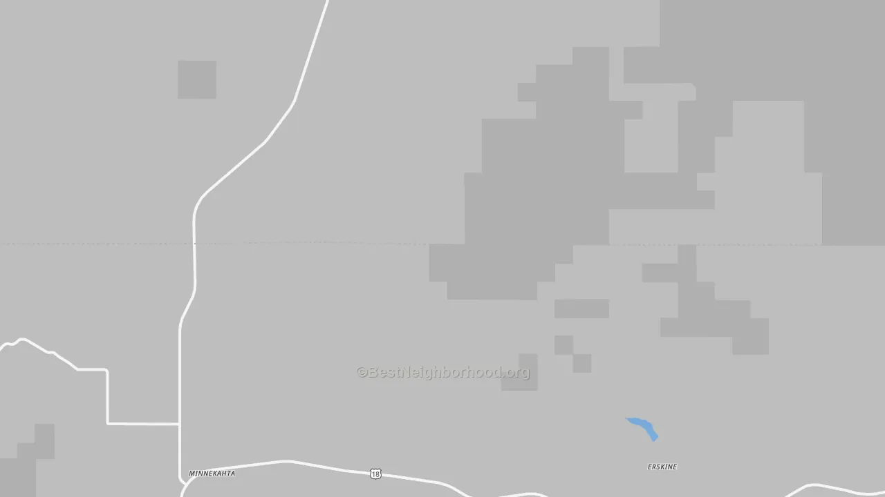 Transit Grade map of Minnekahta, SD