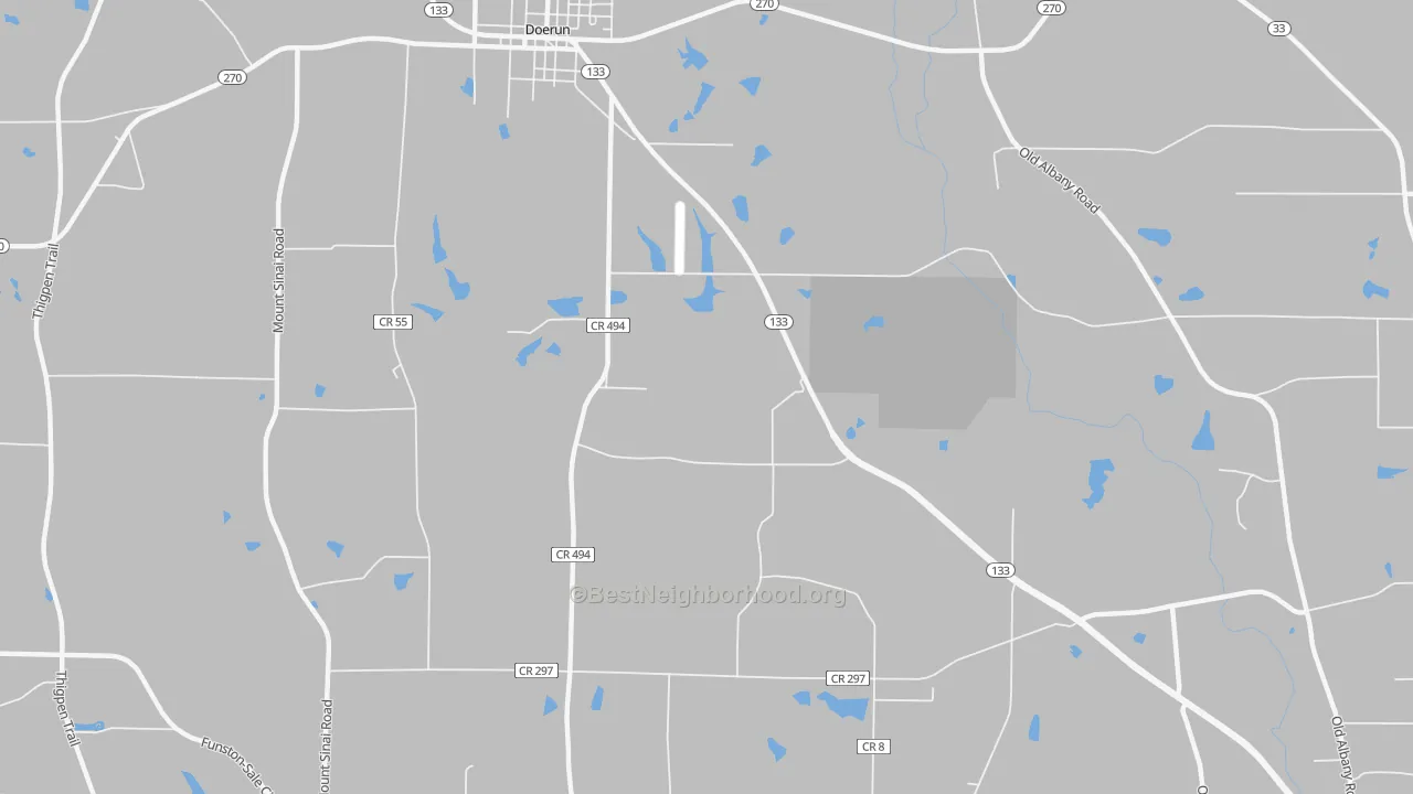 Transit Grade map of Minnesota, GA