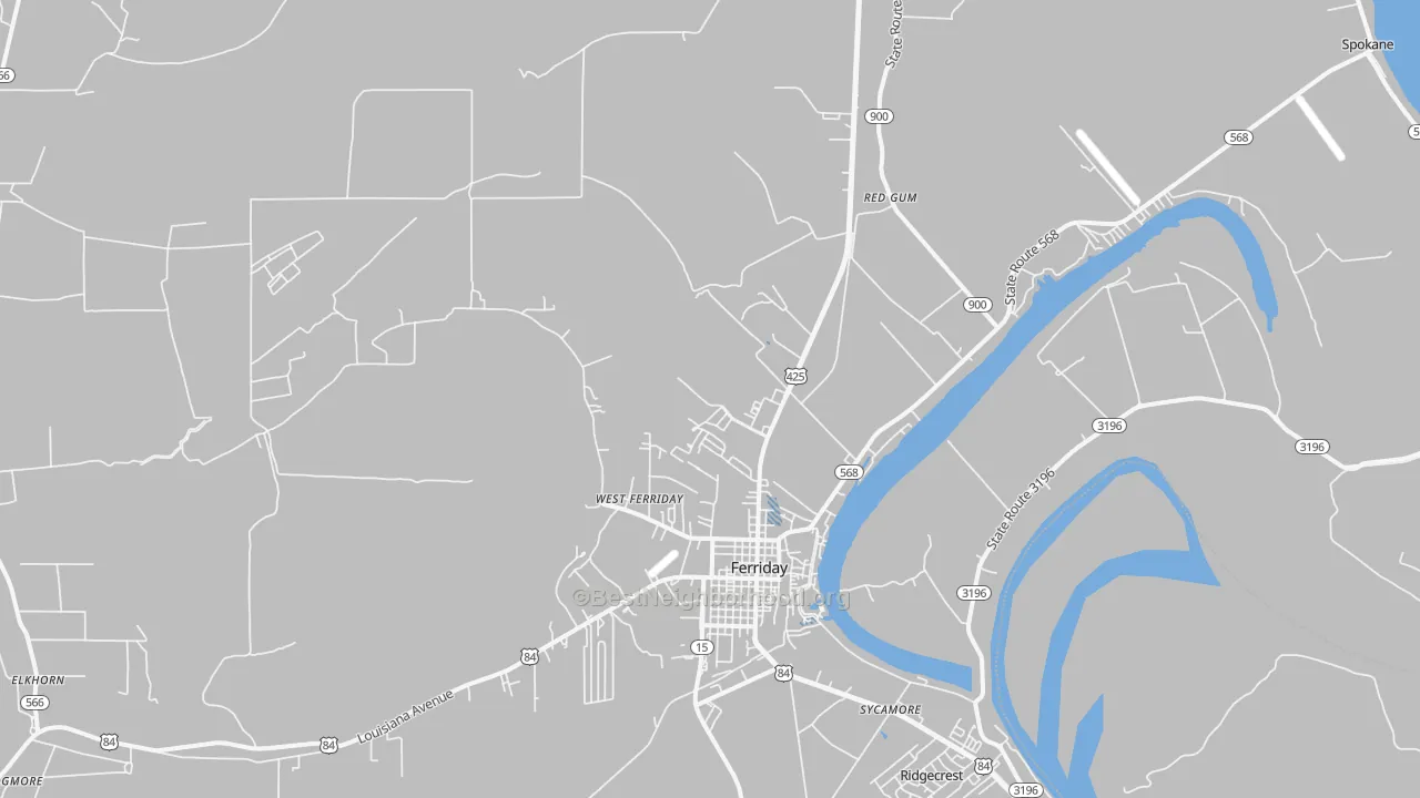 Transit Grade map of Minorca, LA