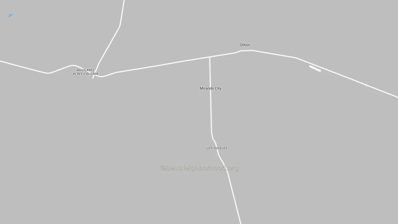 Transit Grade map of Mirando City, TX
