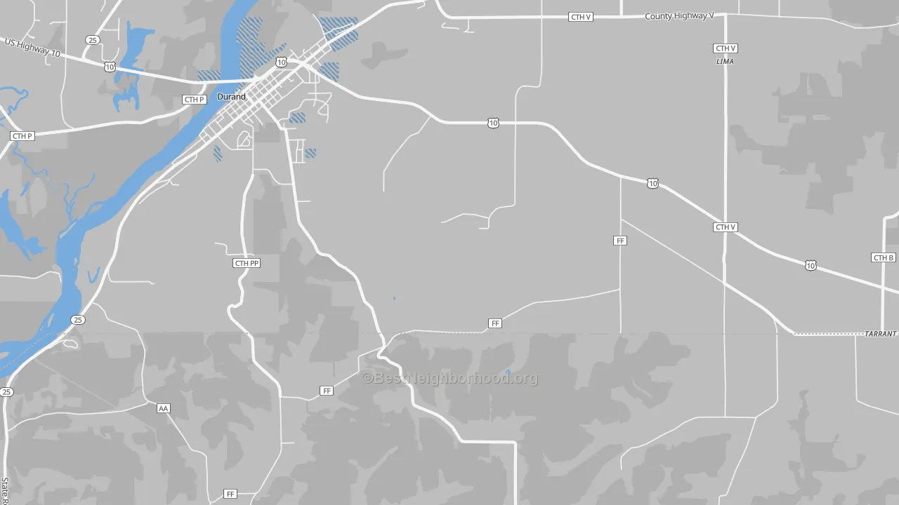 Transit Grade map of Misha Mokwa, WI
