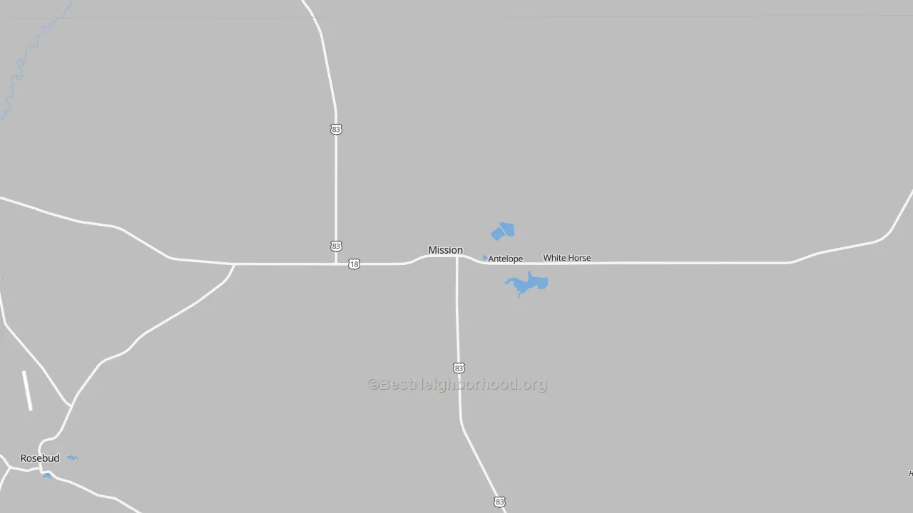 Transit Grade map of Mission, SD