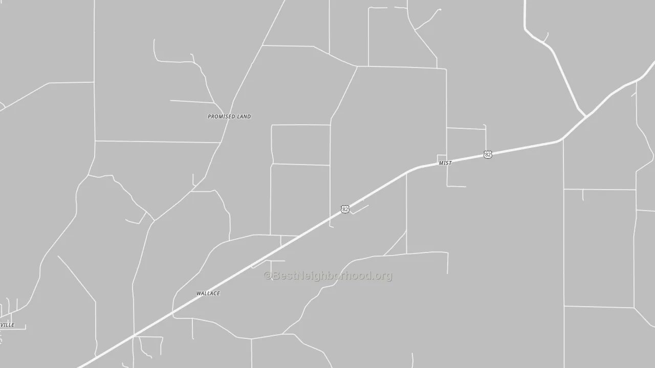 Transit Grade map of Mist, AR