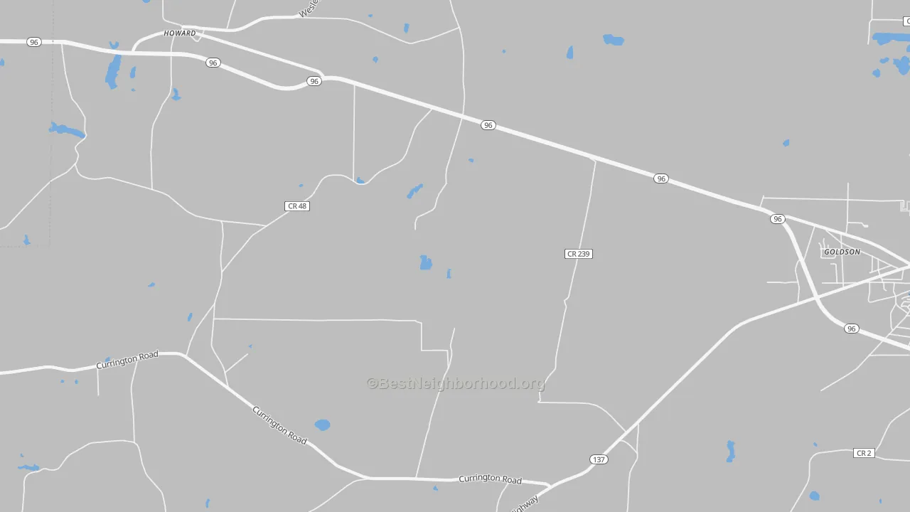 Transit Grade map of Mizell, GA