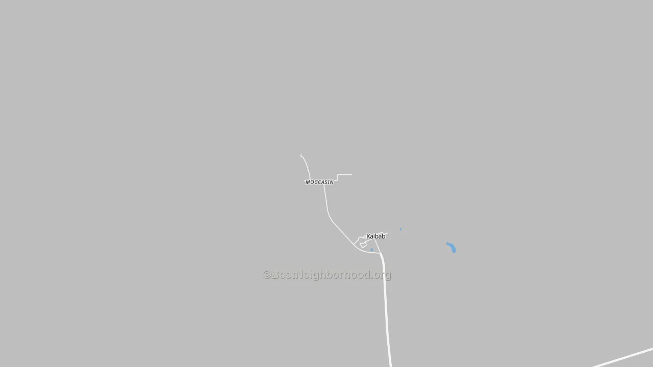 Transit Grade map of Moccasin, AZ