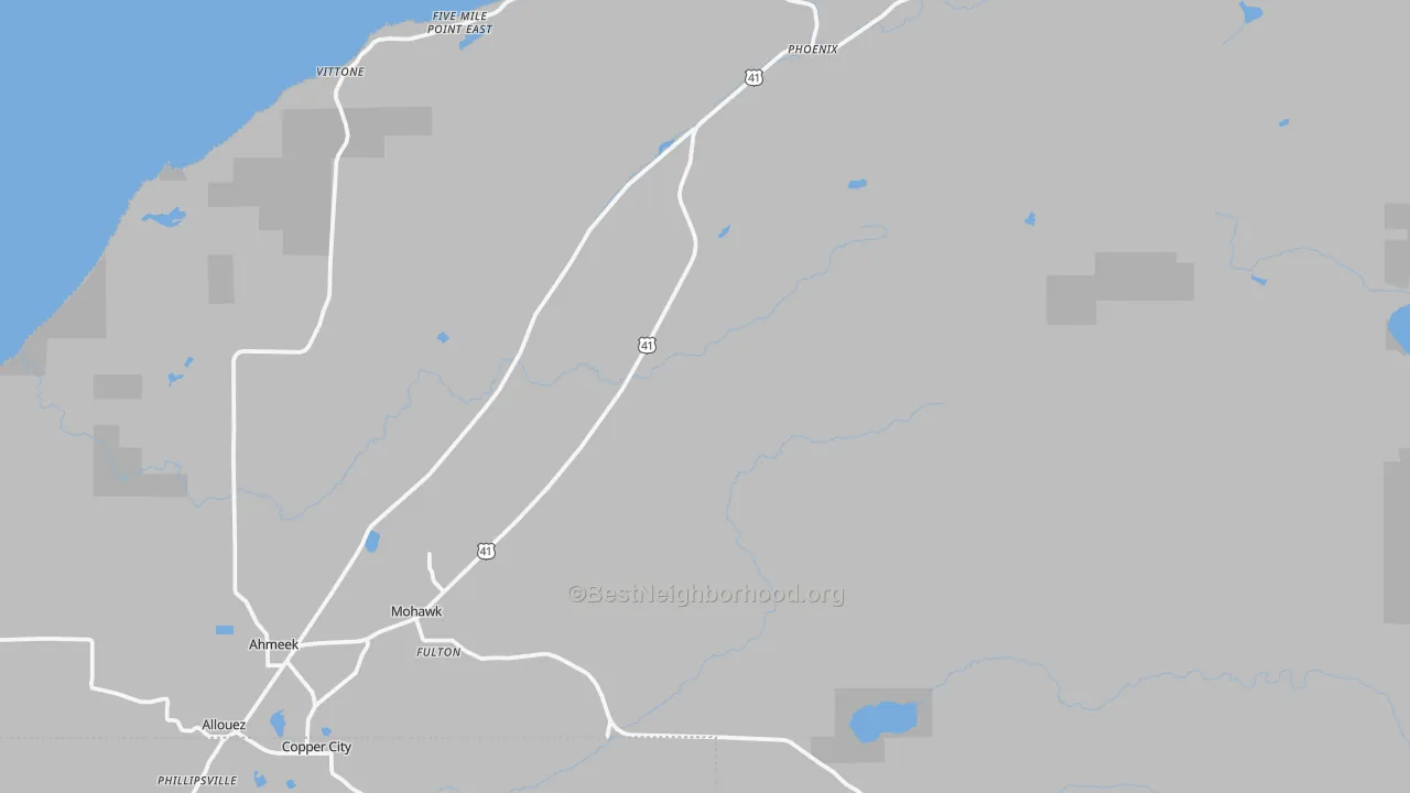 Transit Grade map of Mohawk, MI