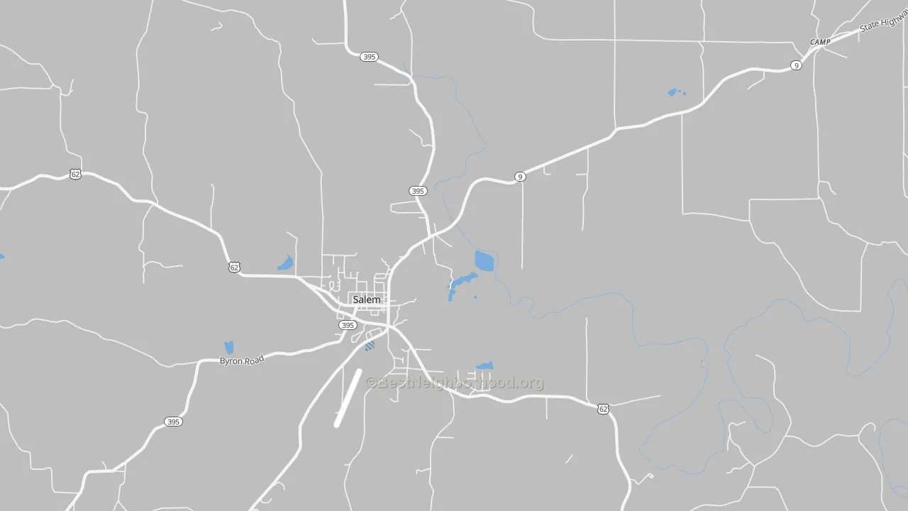 Transit Grade map of Moko, AR