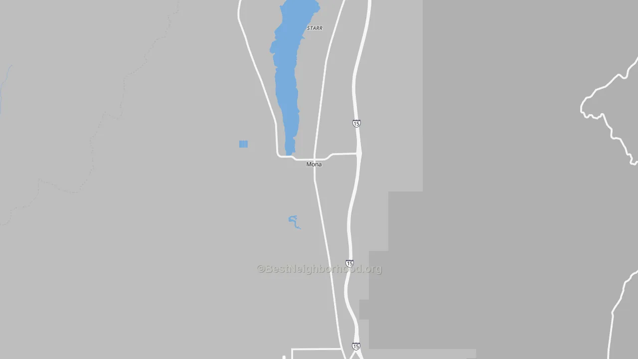 Transit Grade map of Mona, UT