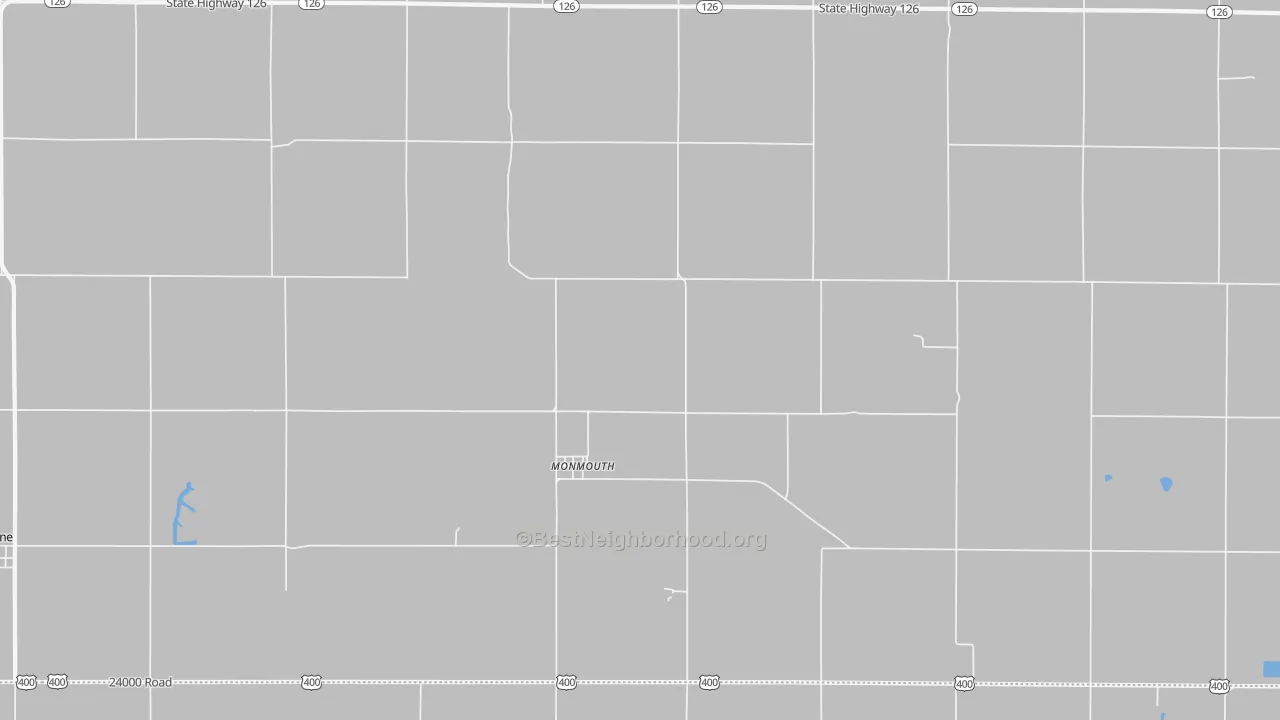Transit Grade map of Monmouth, KS