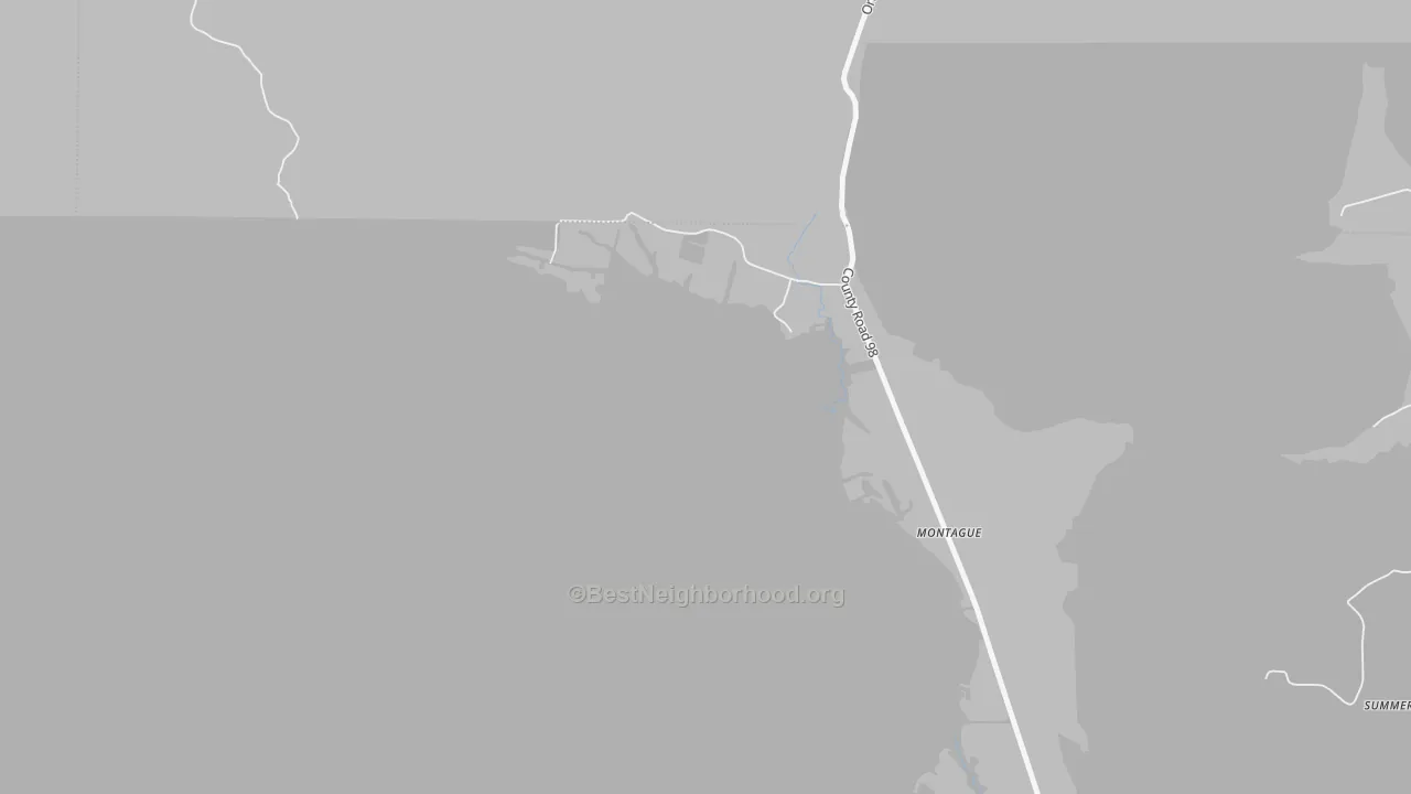 Transit Grade map of Montague, AL