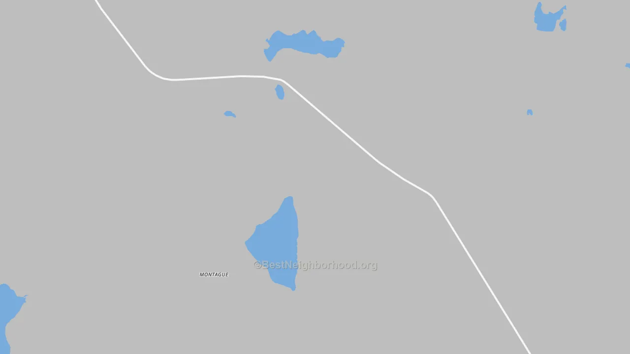 Transit Grade map of Montague, MT