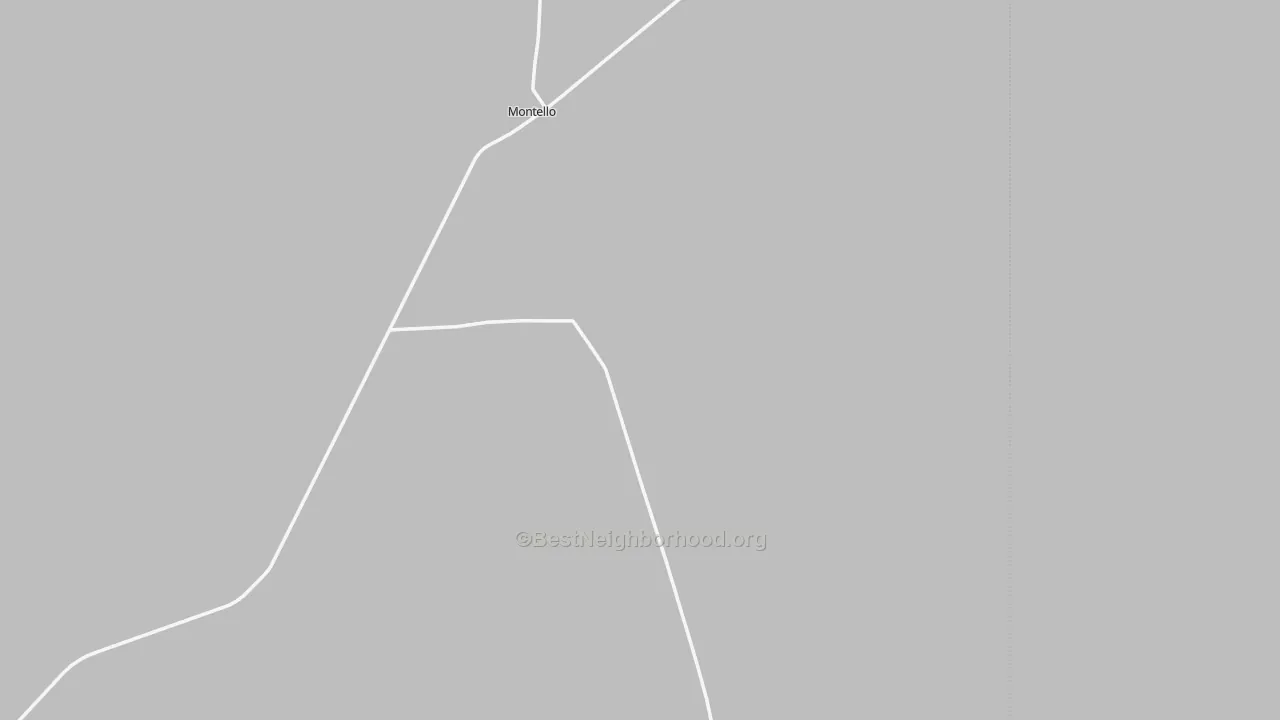Transit Grade map of Montello, NV