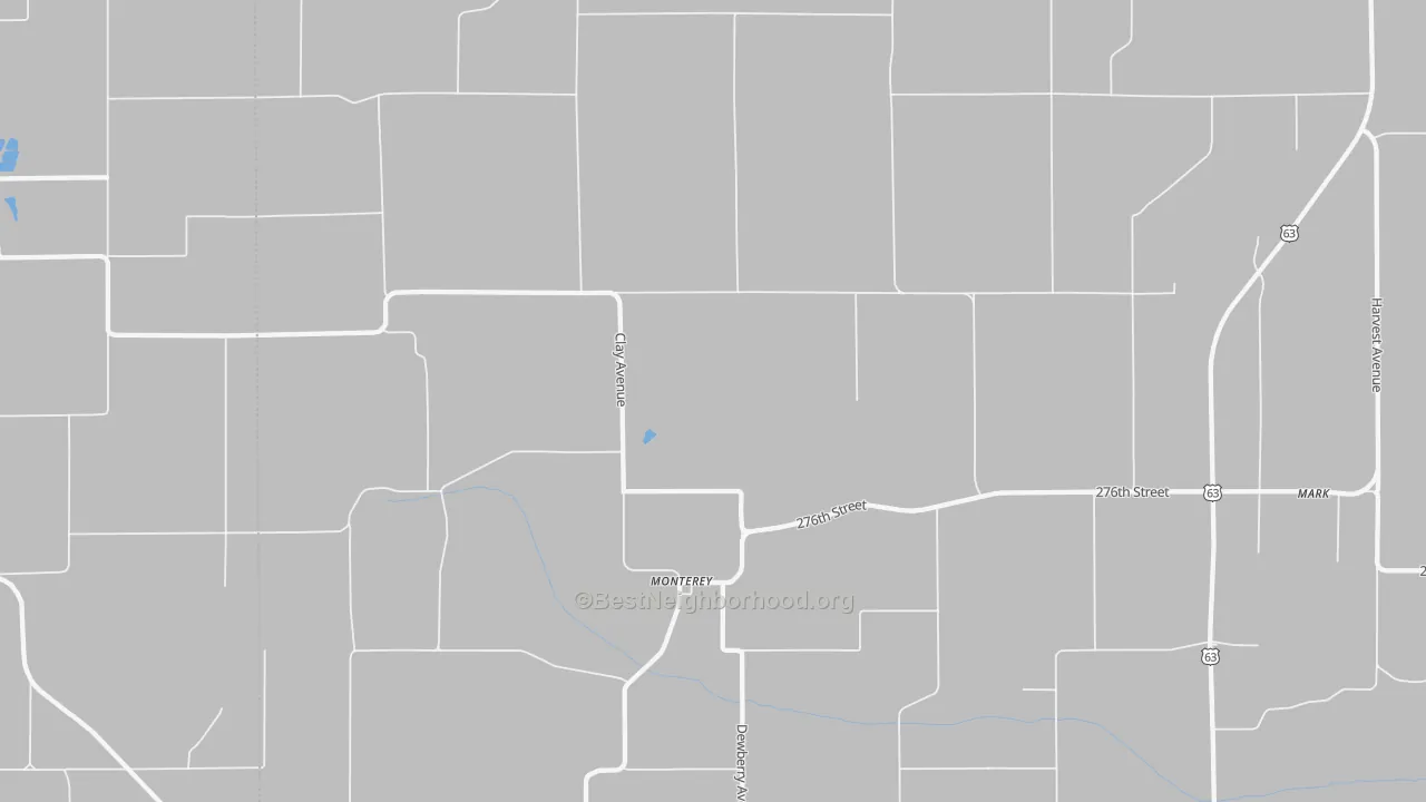 Transit Grade map of Monterey, IA