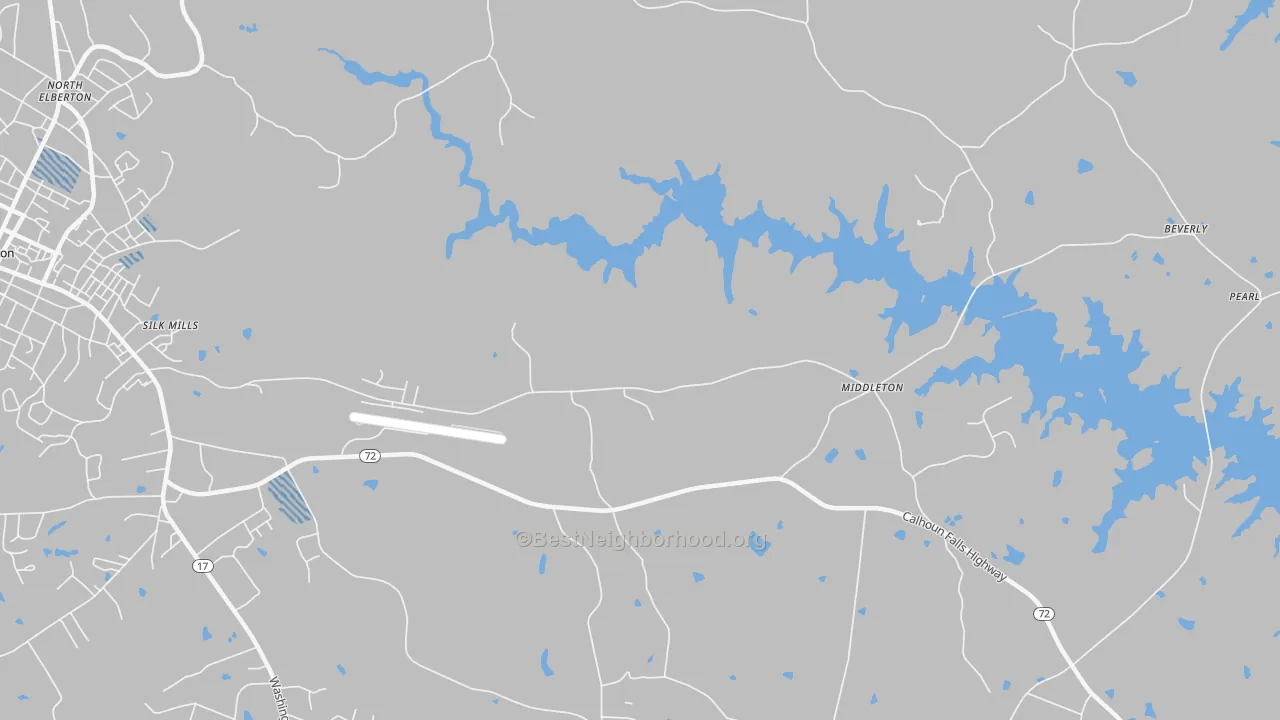 Transit Grade map of Montevideo, GA