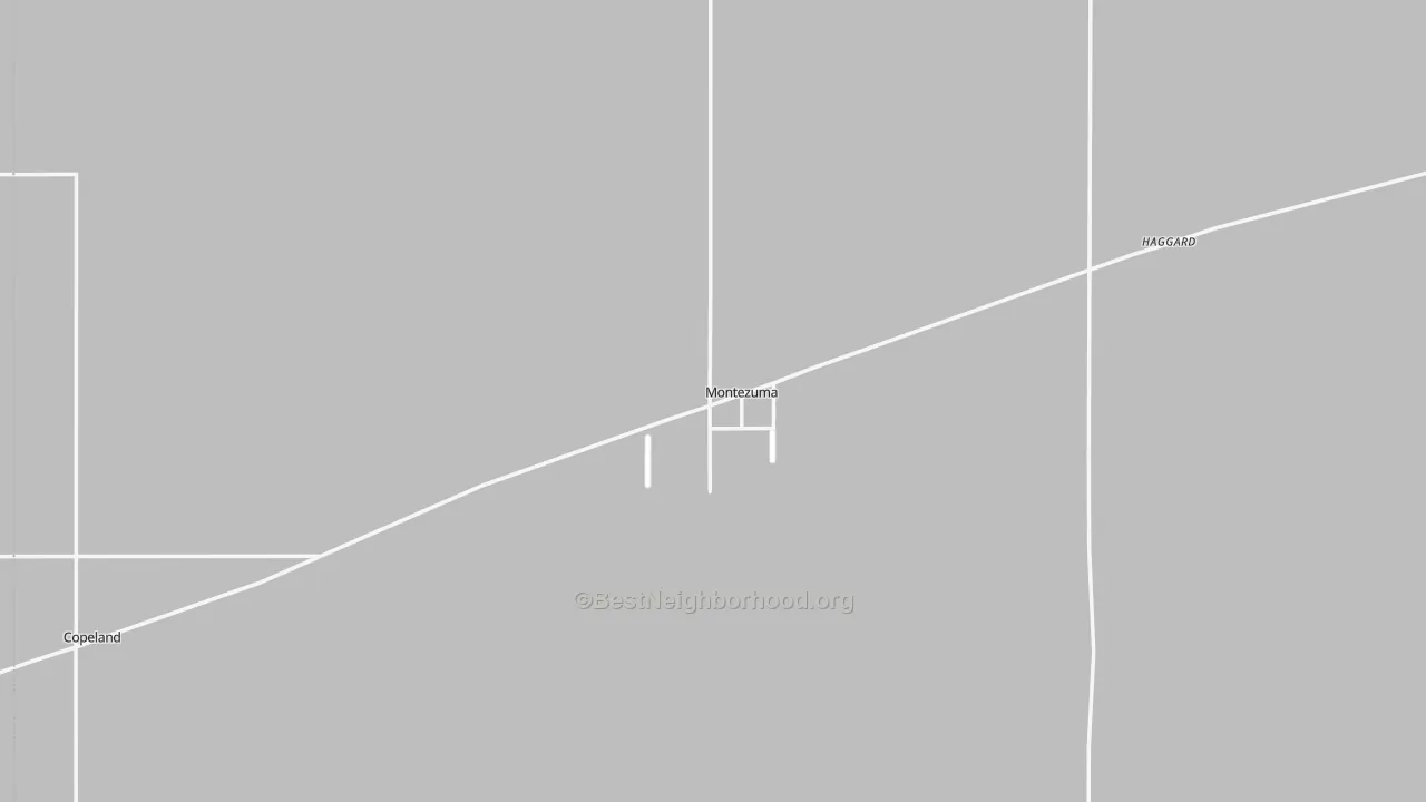 Transit Grade map of Montezuma, KS