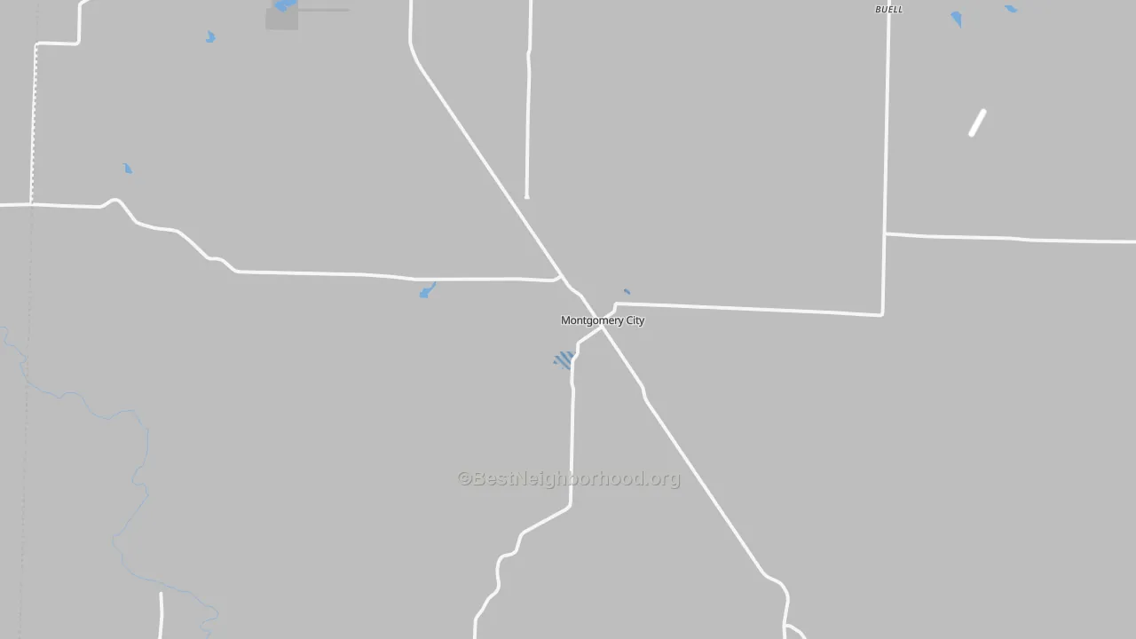 Transit Grade map of Montgomery City, MO