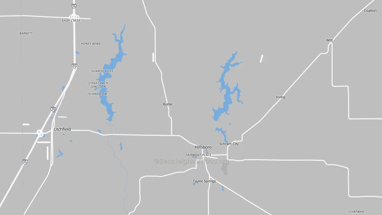 Transit Grade map of Montgomery County, IL