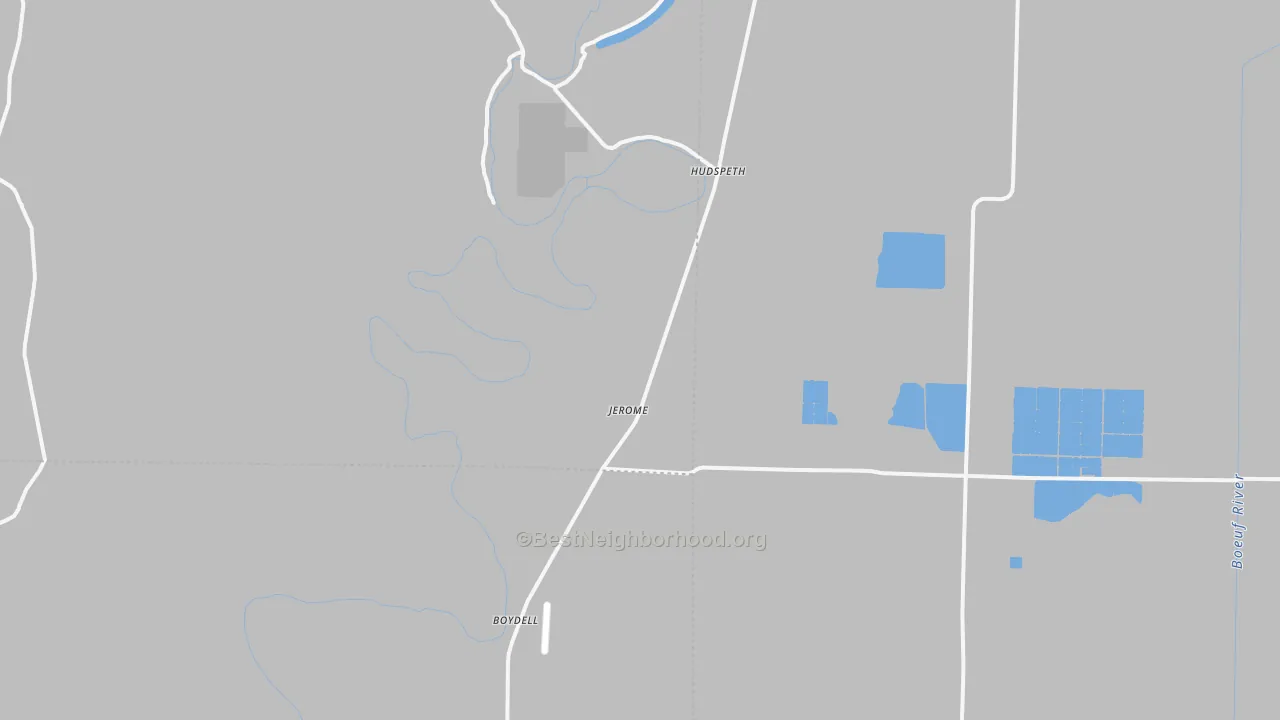 Transit Grade map of Montrose, AR