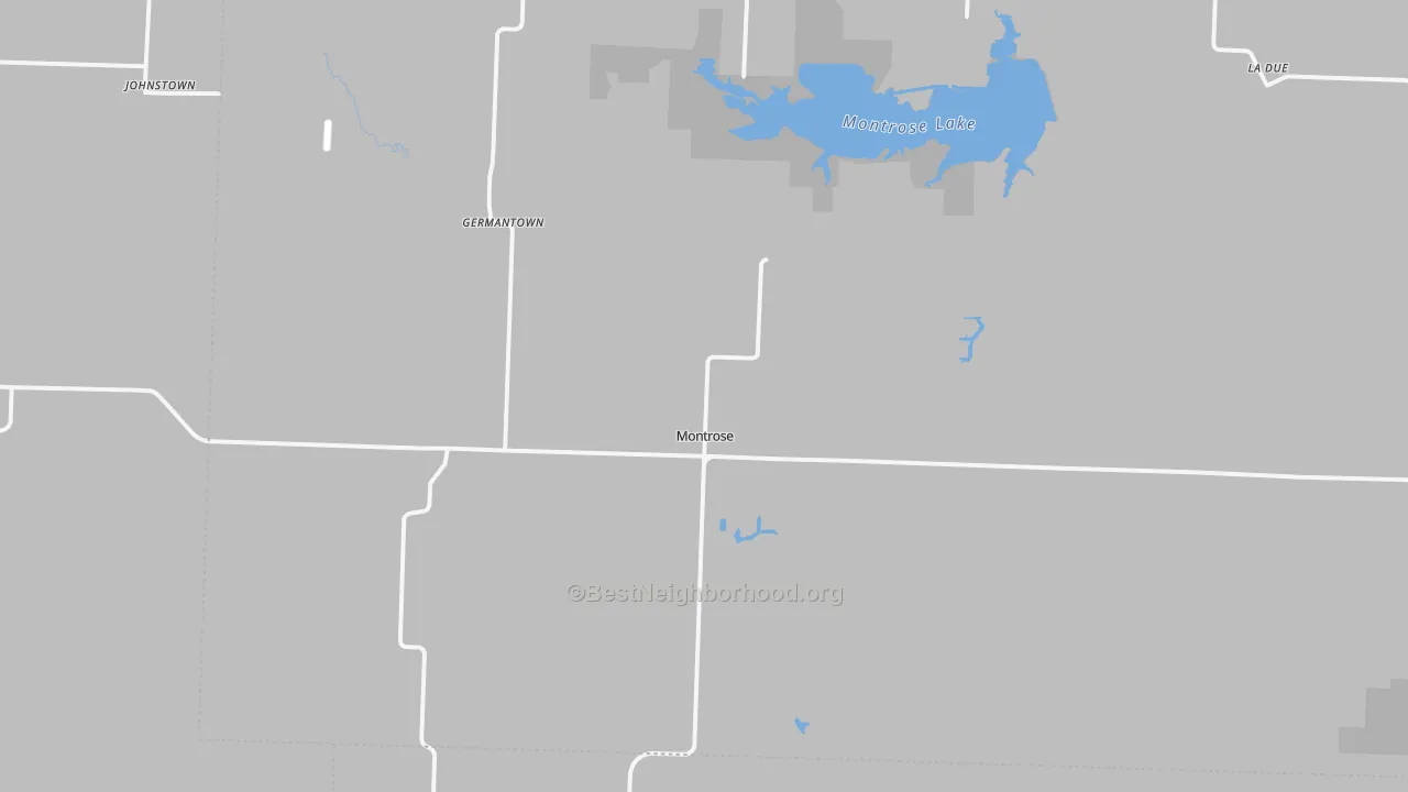 Transit Grade map of Montrose, MO