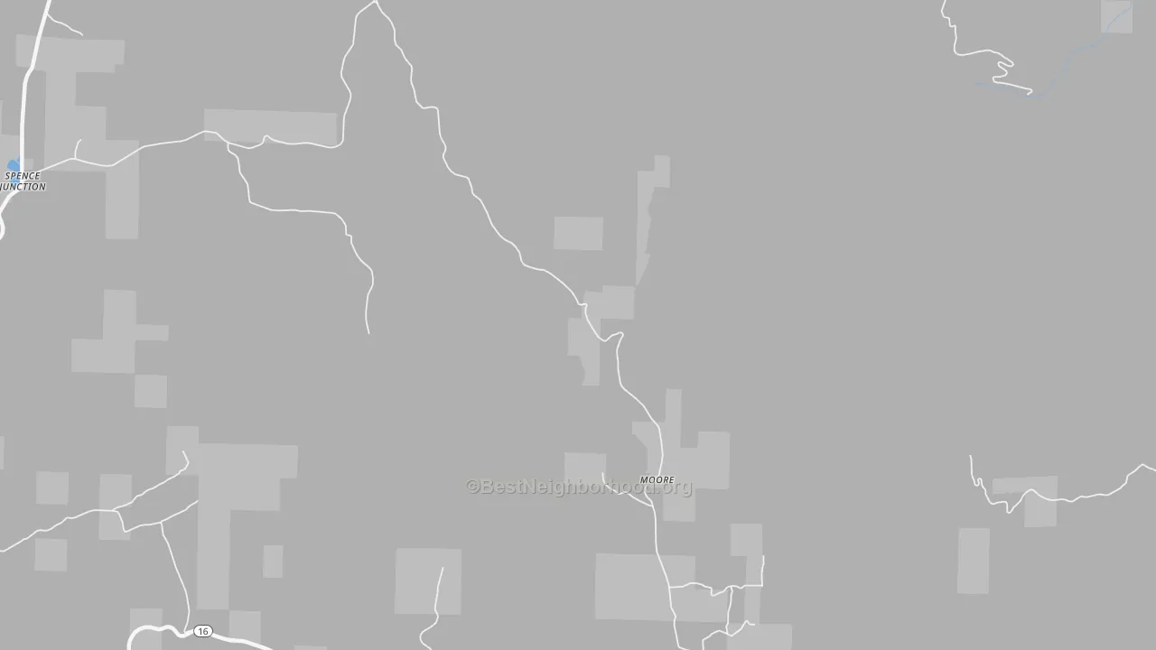 Transit Grade map of Moore, AR