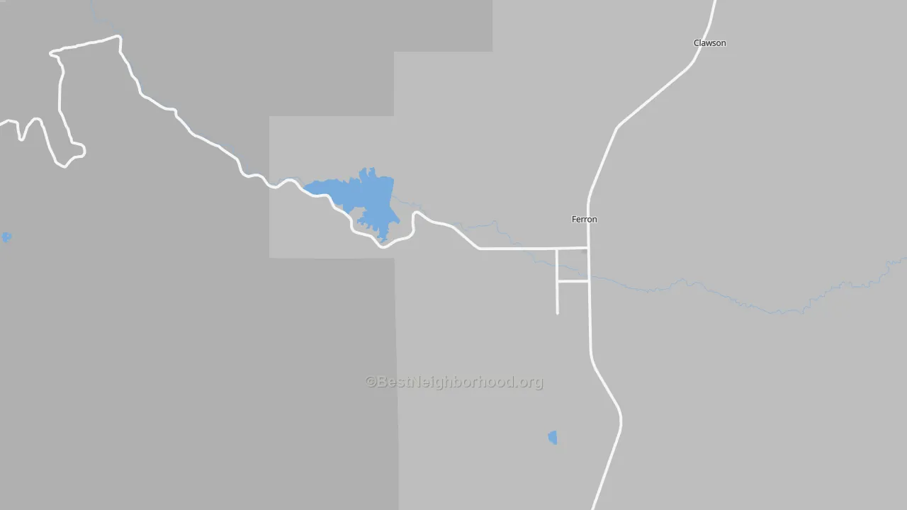Transit Grade map of Moore, UT