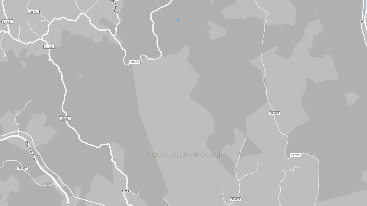 Transit Grade map of Morefield, VA