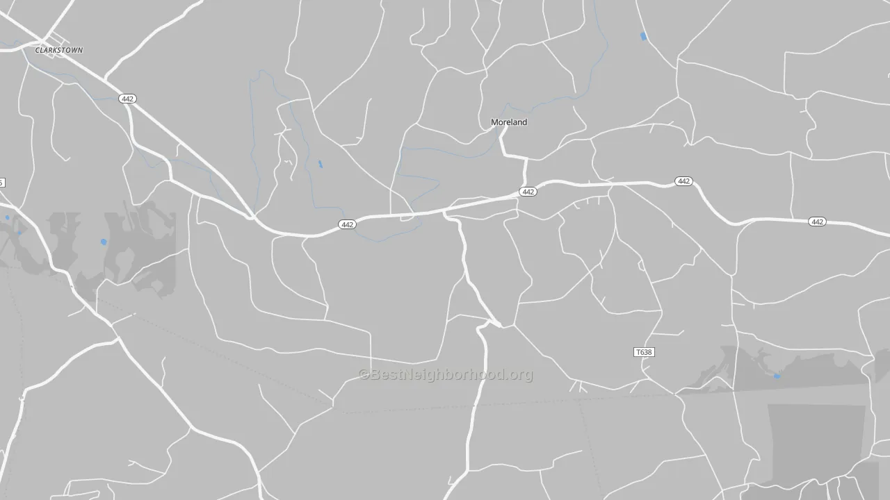 Transit Grade map of Moreland, PA