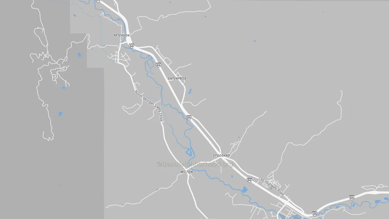 Transit Grade map of Morgan, UT
