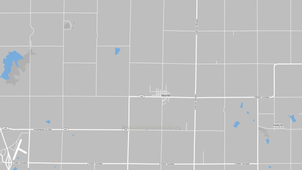 Transit Grade map of Morrill, KS