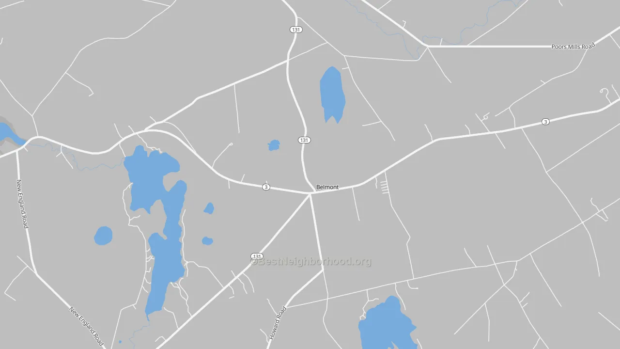 Transit Grade map of Morrill, ME