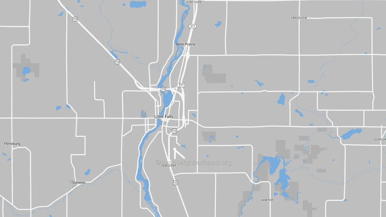Transit Grade map of Morrison County, MN