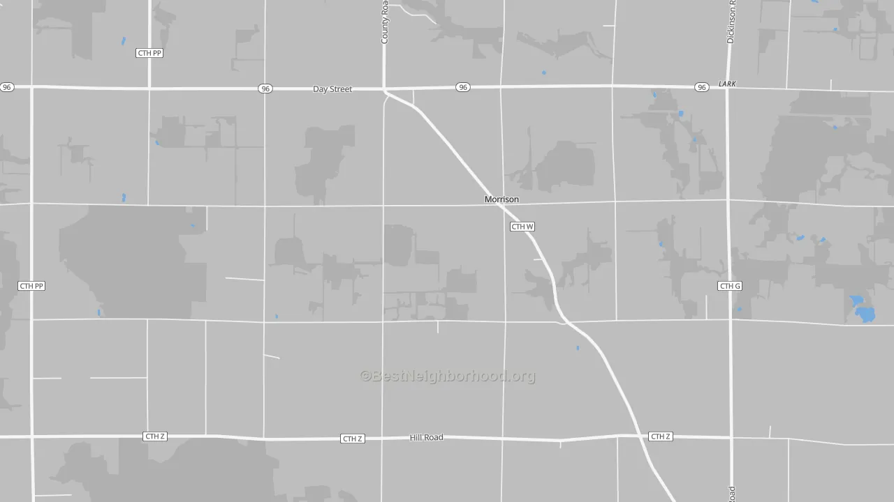 Transit Grade map of Morrison, WI