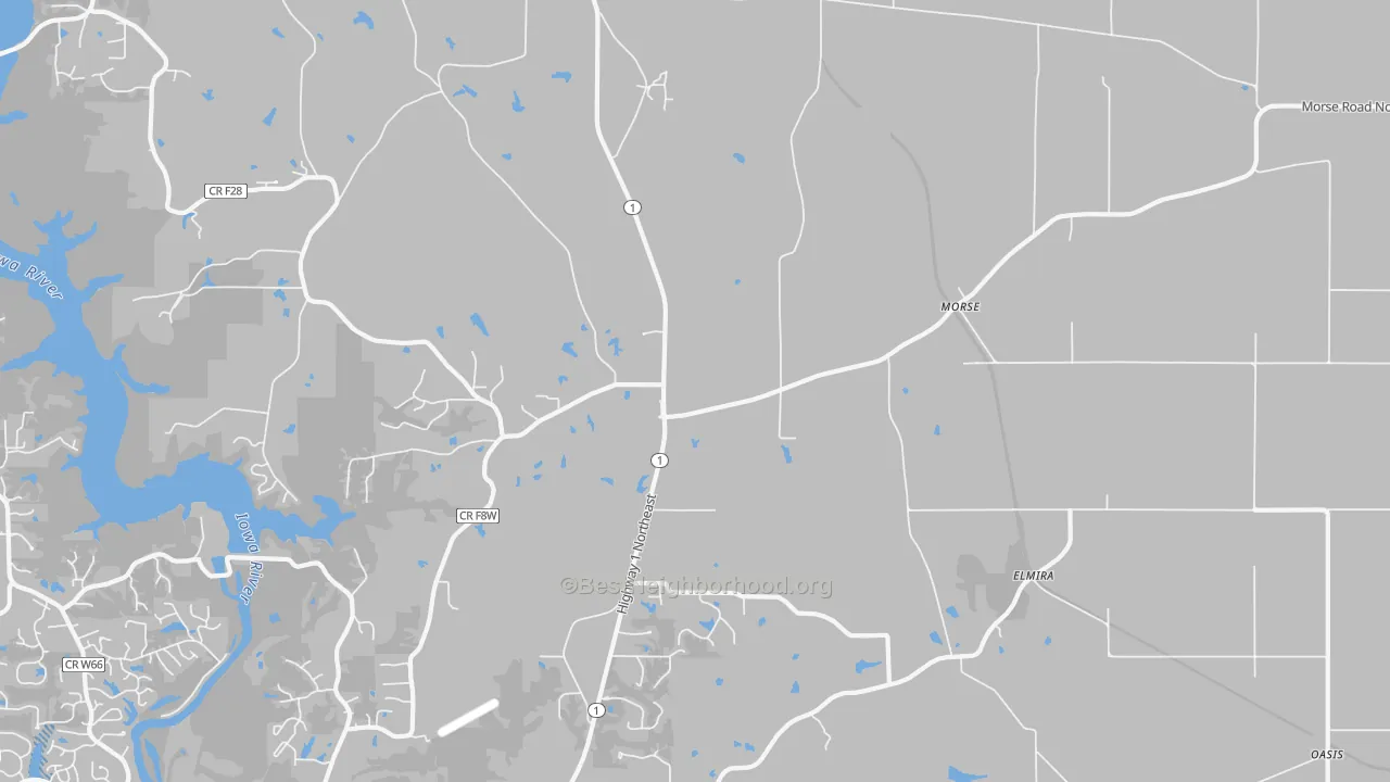 Transit Grade map of Morse, IA