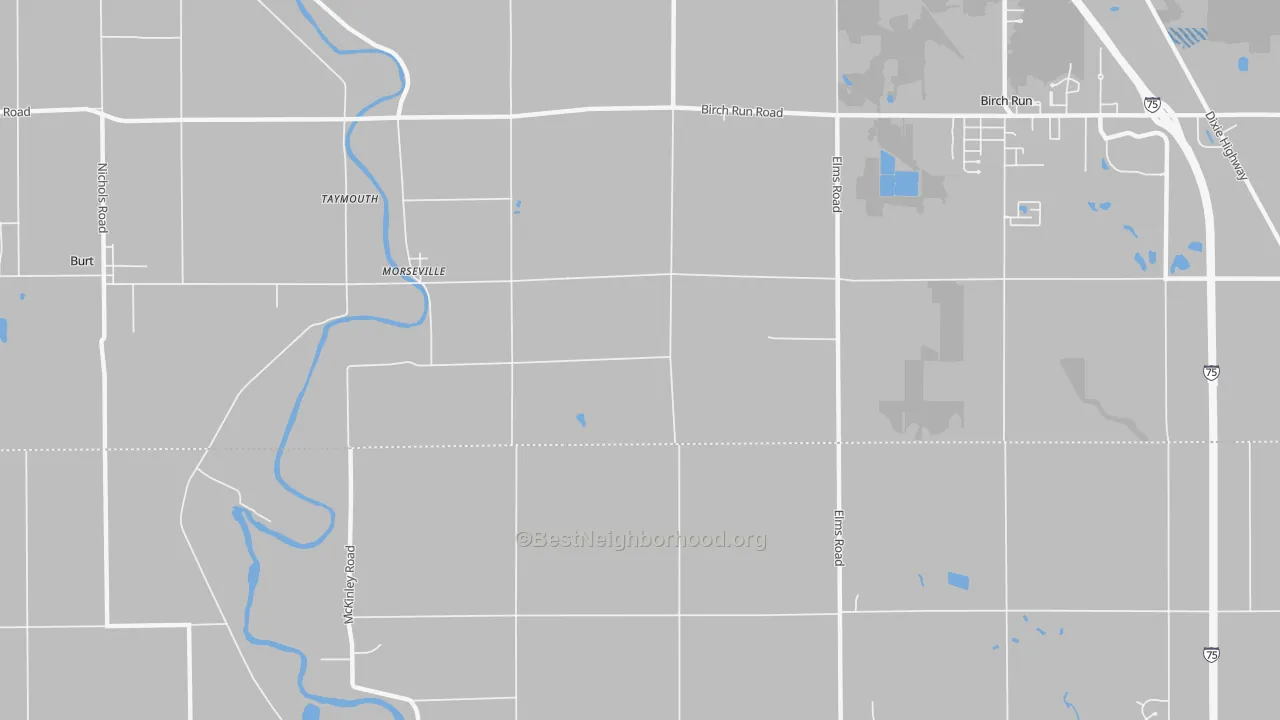 Transit Grade map of Morseville, MI