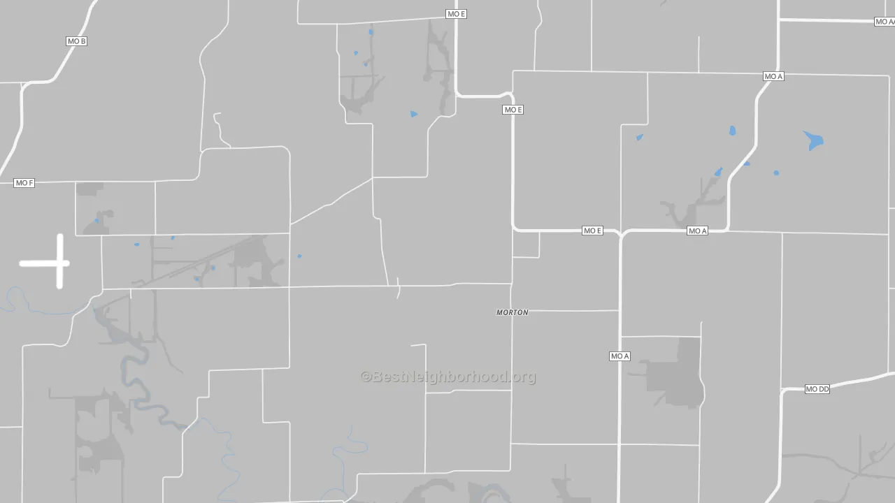 Transit Grade map of Morton, MO