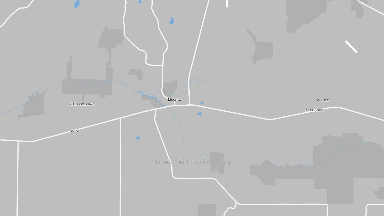Transit Grade map of Moscow, TN