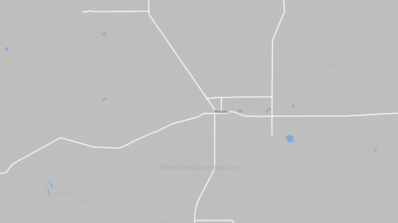 Transit Grade map of Motley County, TX