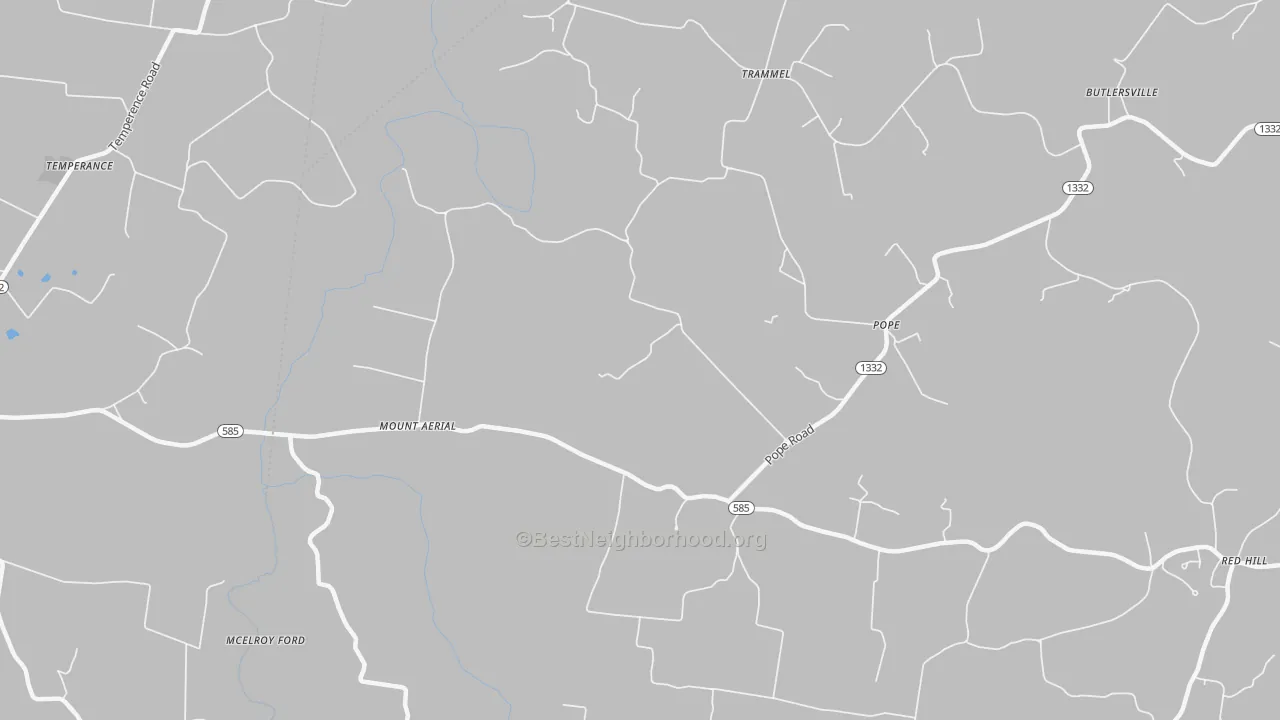 Transit Grade map of Mount Aerial, KY