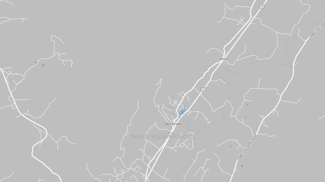 Transit Grade map of Mount Airy, TN