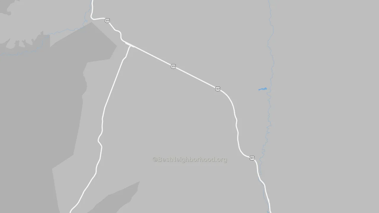 Transit Grade map of Mount Carmel Junction, UT