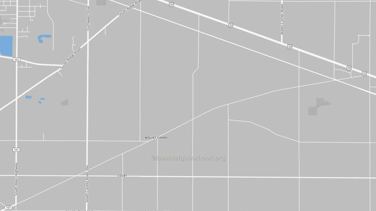 Transit Grade map of Mount Carmel, OH