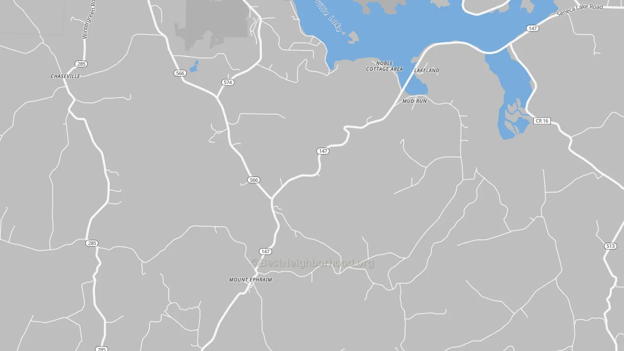 Transit Grade map of Mount Ephraim, OH