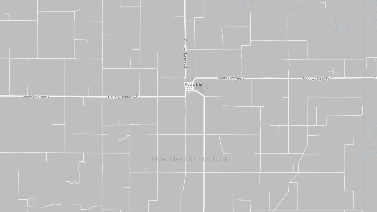 Transit Grade map of Mount Erie, IL