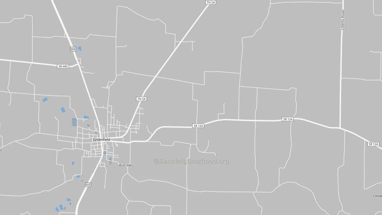 Transit Grade map of Mount Herman, TN