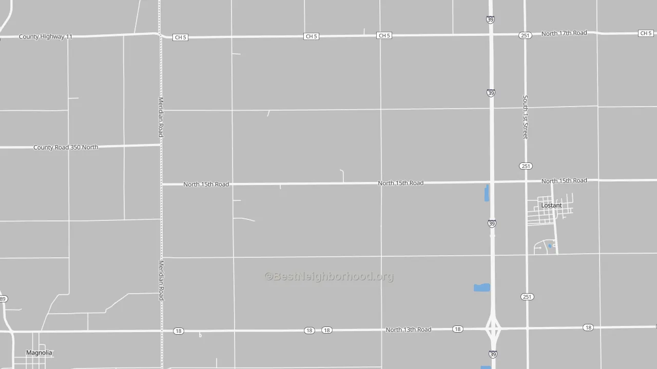 Transit Grade map of Mount Palatine, IL