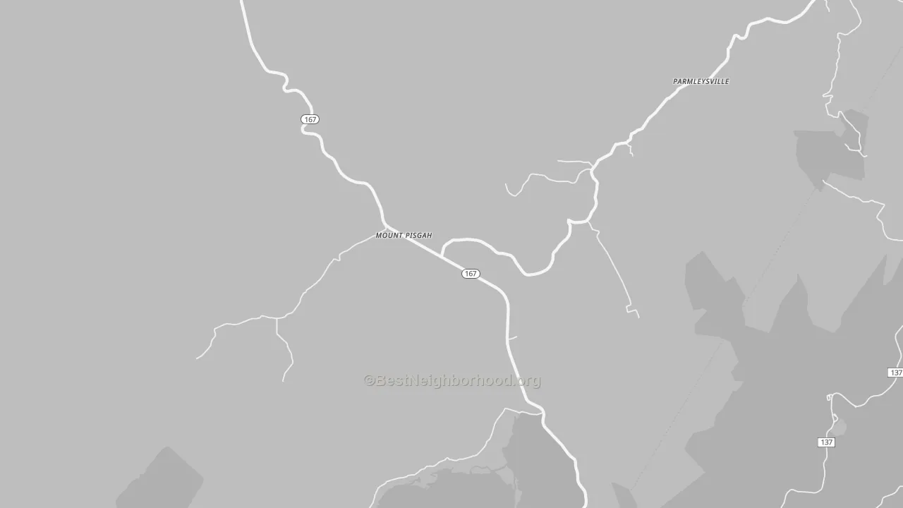 Transit Grade map of Mount Pisgah, KY