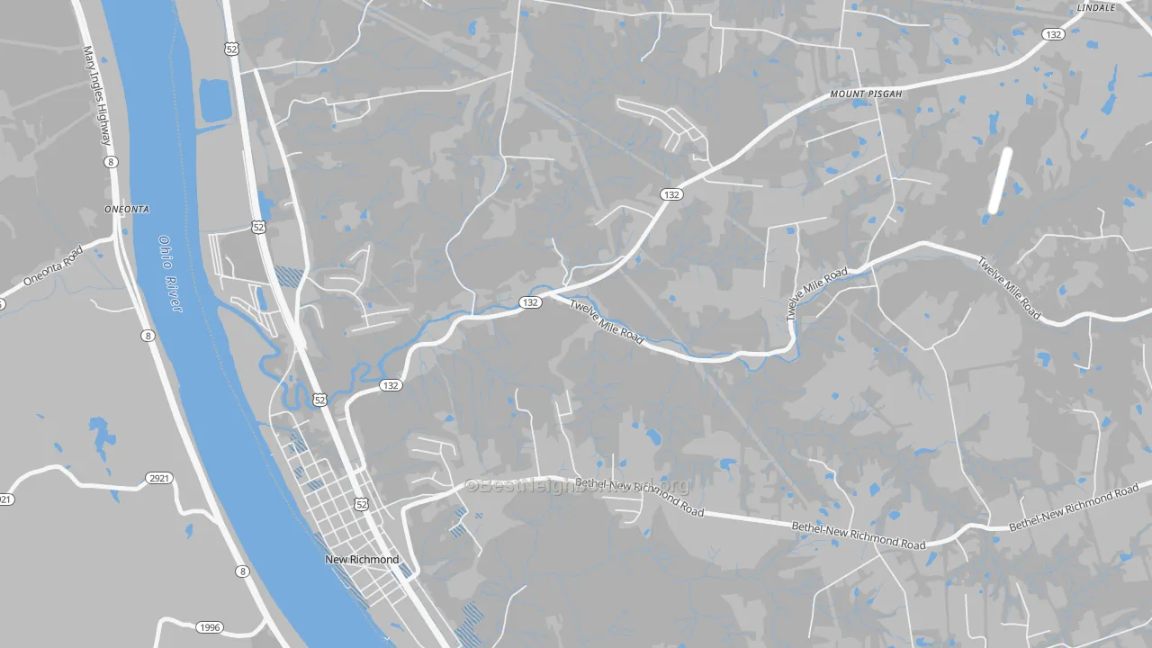 Transit Grade map of Mount Pisgah, OH