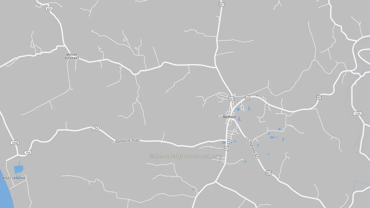 Transit Grade map of Mount Pleasant, KY