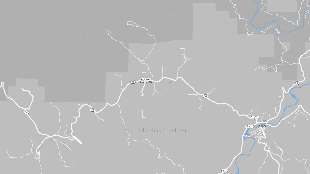 Transit Grade map of Mount Sherman, AR