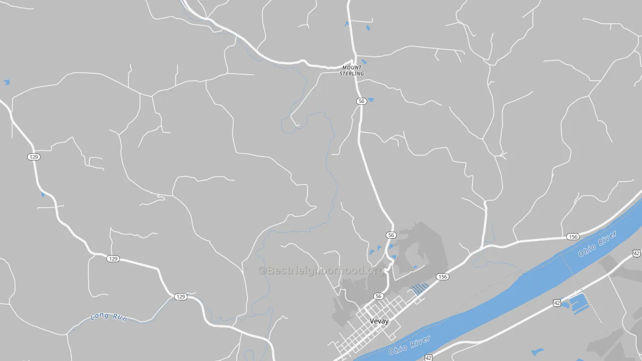 Transit Grade map of Mount Sterling, IN